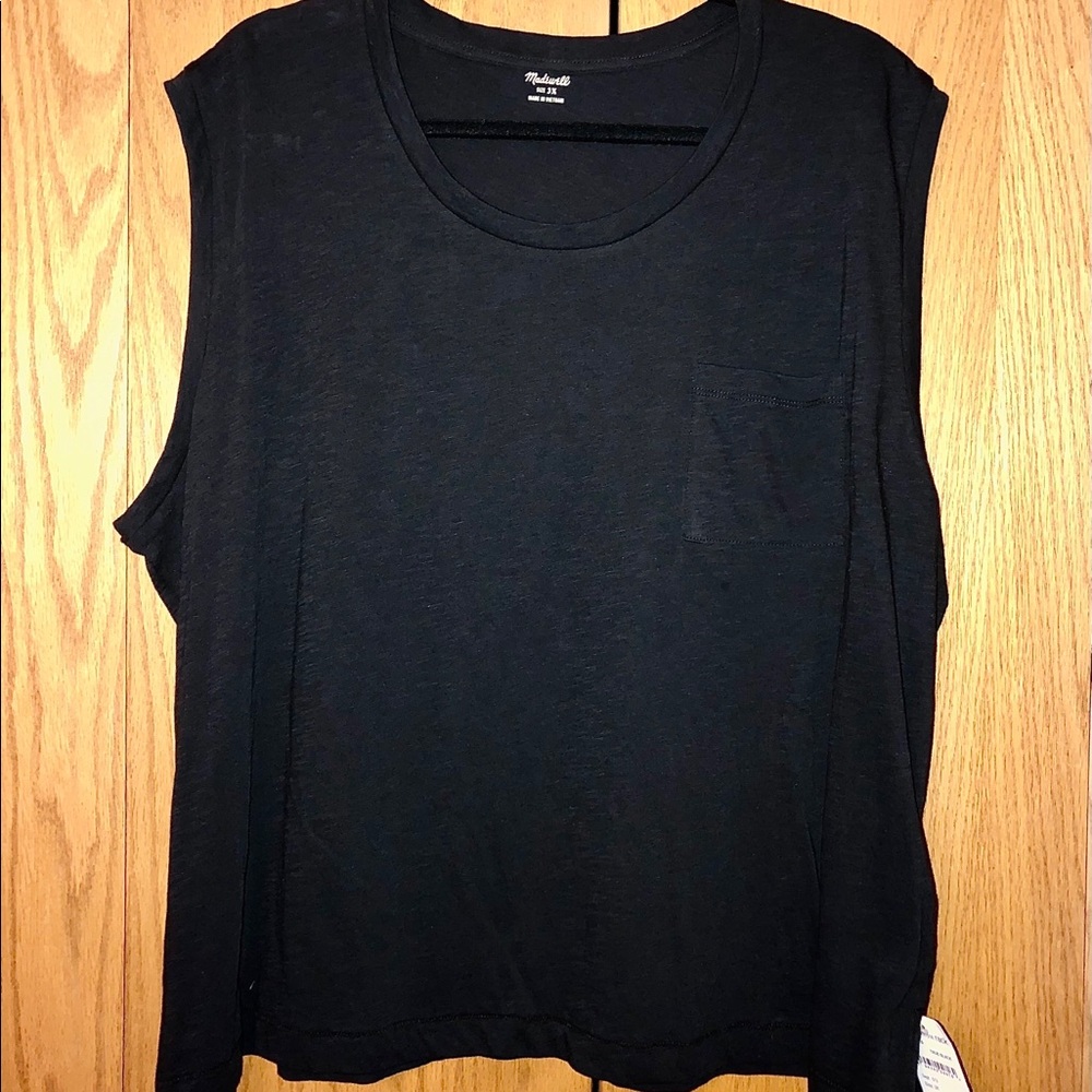 Madewell Black Tank Top